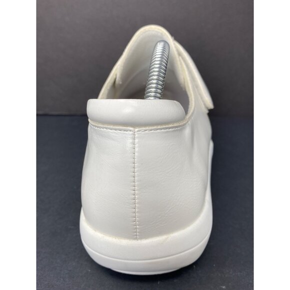 Alegria Spright sz 11 / 41 White Slip-On Shoes Non-Marking Slip Resistant Sole - Picture 9 of 10